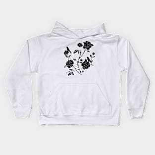 Dark flower Kids Hoodie